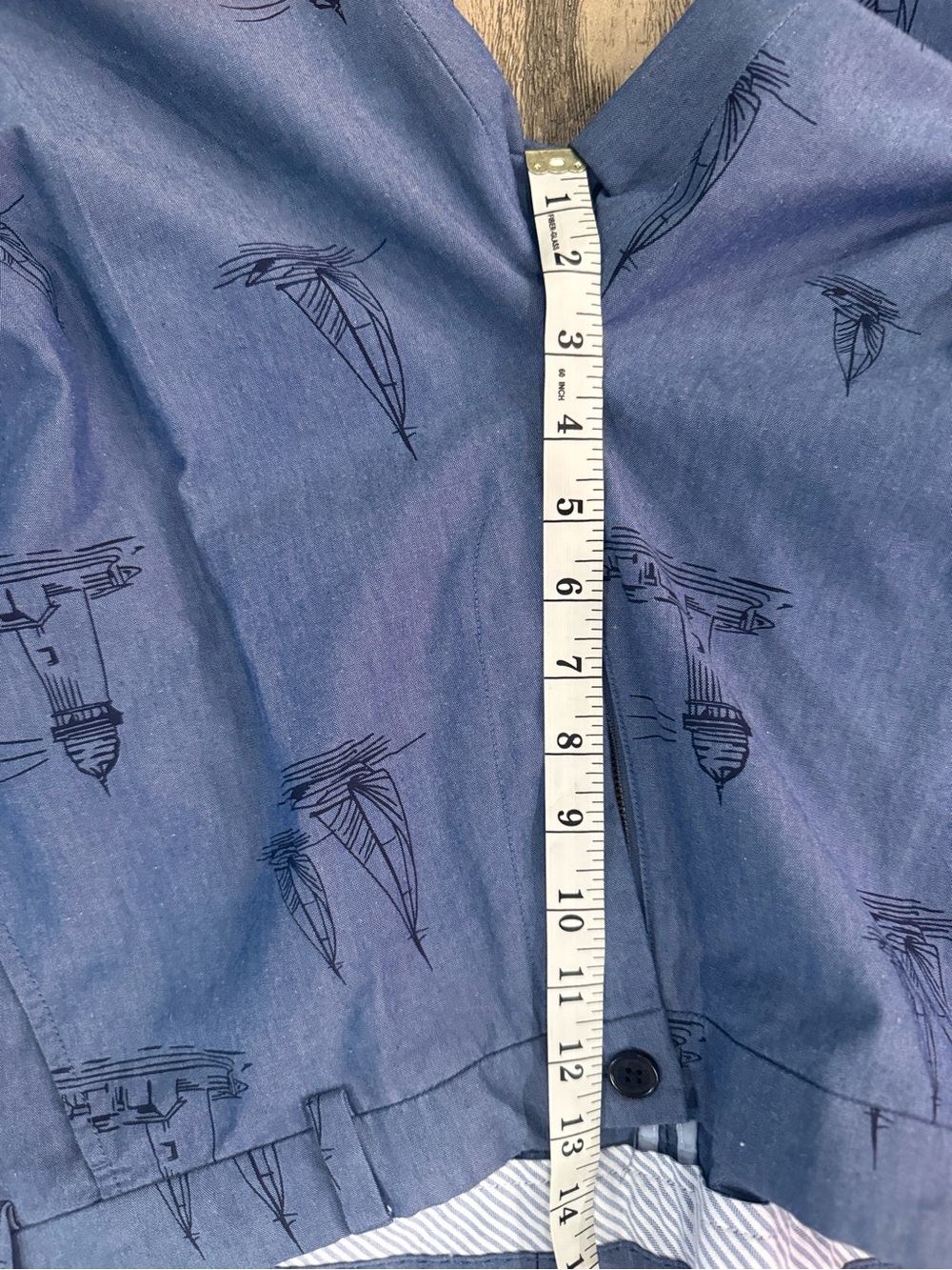 Brooks Brothers Clark 38x30 Blue Nautical Sailboat Lighthouse Pants - Picture 5 of 8